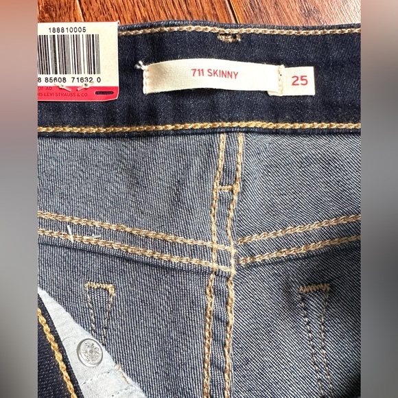Levi’s 711 skinny 24 - Picture 3 of 5